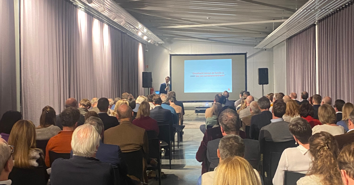 Event: overdracht van een (familiale) onderneming