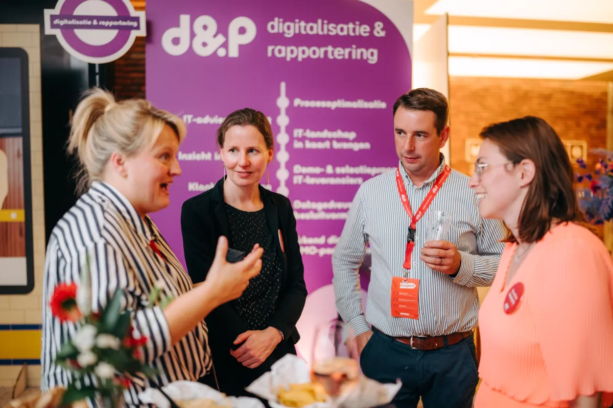 Klanten van d&p oordeelden dat ze nuttige contacten konden leggen en dat de sessies van het event meteen toepasbaar waren in hun bedrijf.